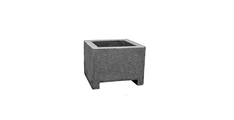 Granitt Blomsterkasse (40 cm)