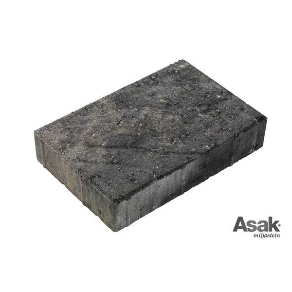 Asak Relieff Kvadrat XXL er en stor belegningsstein med rette linjer og en myk struktur i overflaten som gir liv til dekket. Asak Relieff gir et moderne og solid dekke som krever minimalt med vedlikehold. Relieff passer både til ny og moderne byggestil, men også i mer klassiske omgivelser. Kan kombineres med andre formater i samme serie. 