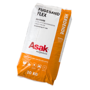 Fugesand kan gjøre store forskjeller estetisk og har ikke minst en veldig viktig funksjon. Den fordeler belastningen på dekket og forhindrer kantavskalning. 