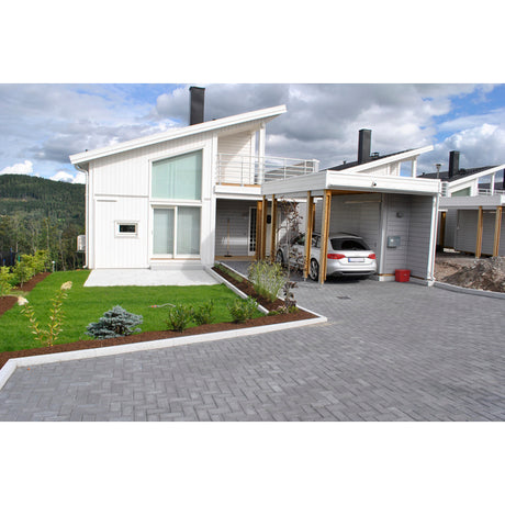 Arena er en klassisk rektangulær belegningsstein. Det avlange formatet gir rom for kreative mønstre. Arena har en faskant som fremhever de rene linjene i steinen og etterlater et stramt og stilrent inntrykk. Kombiner fargene etter egen smak og skreddersy ditt eget uterom. Velegnet til innkjørsler og gårdsplasser med mye trafikk. 